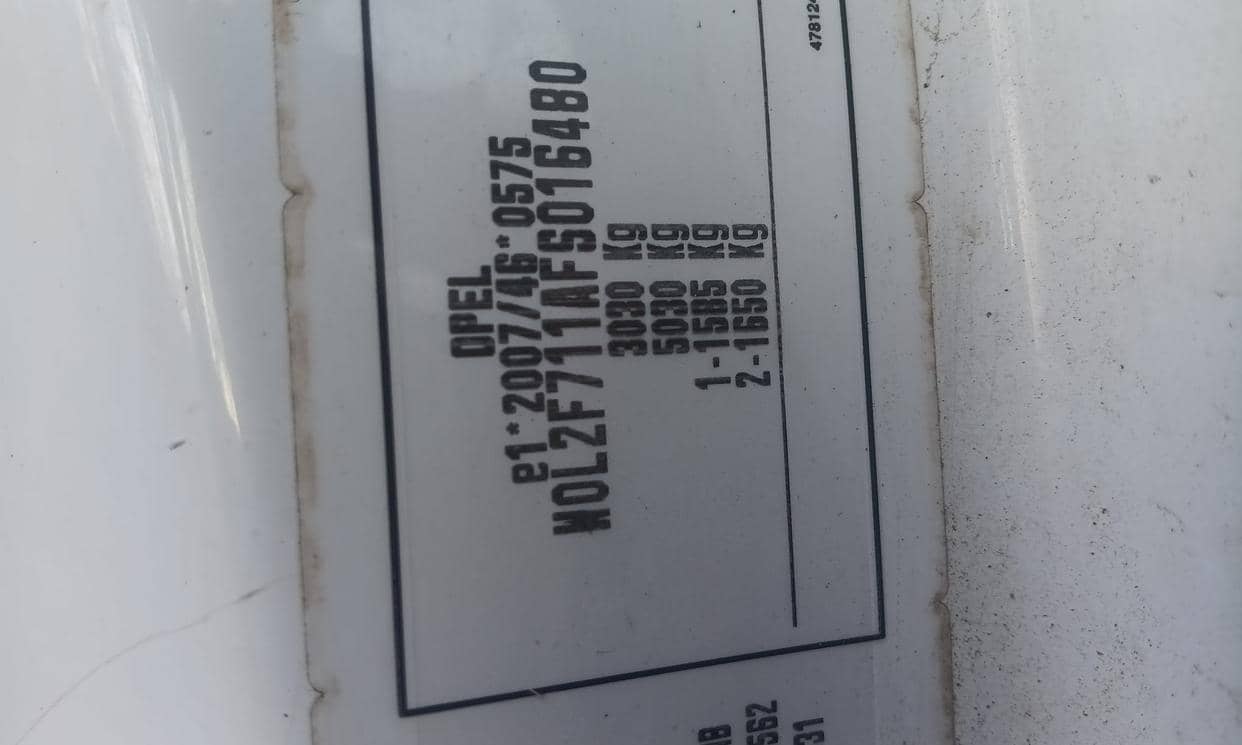 Opel VIVARO — photo 12